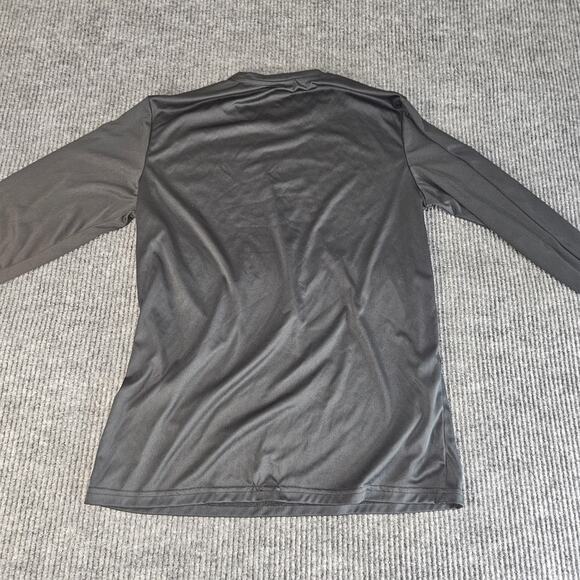 Texfit Shirts Mens Large 3 Pack Quick Dry Long Sleeve Black White Gray Athletic - Picture 12 of 14